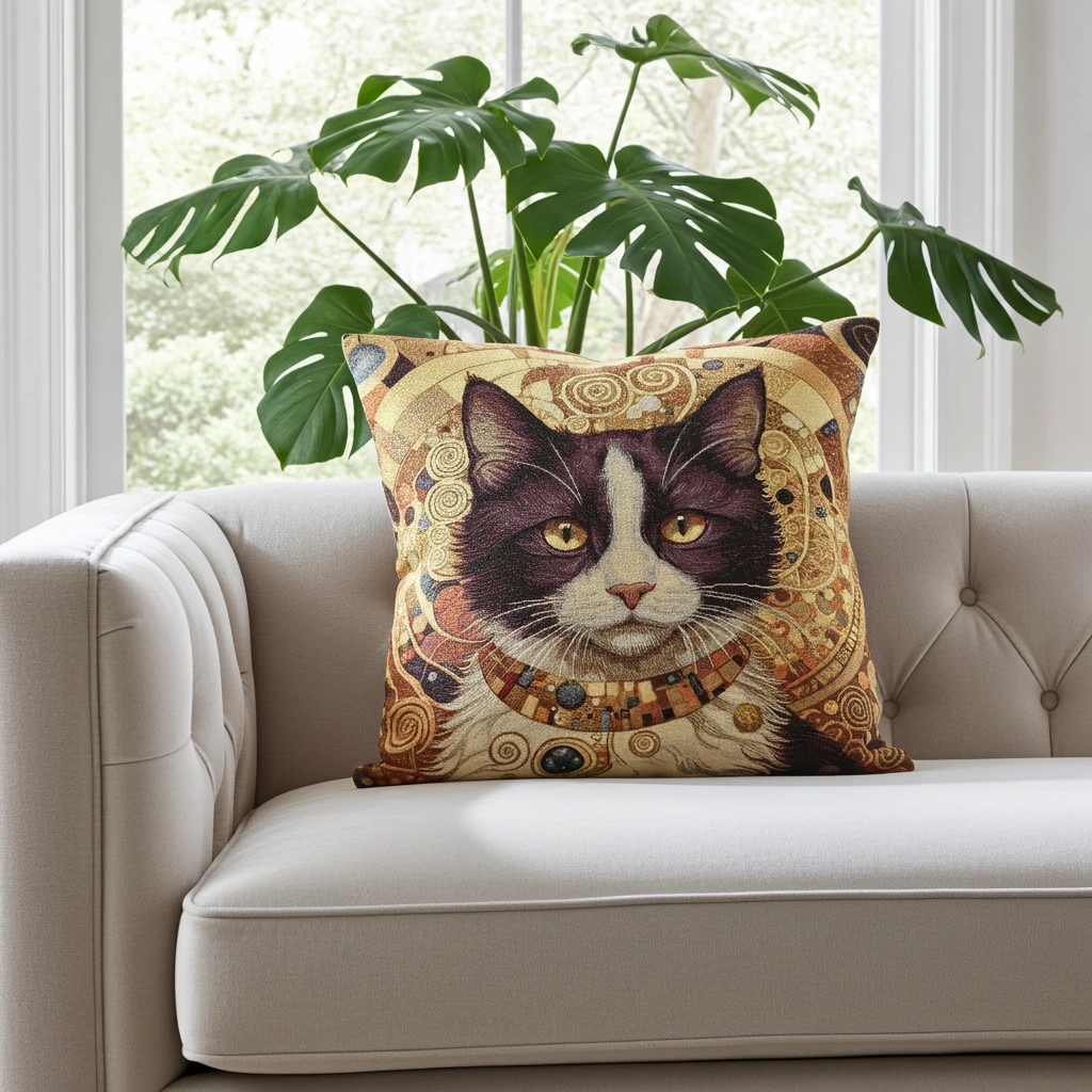 Poszewka gobelinowa Złoty kot Poszewka-gobelinowa-Zloty-kot-Hurtownia-Tkanin-Marion-edited_3_1