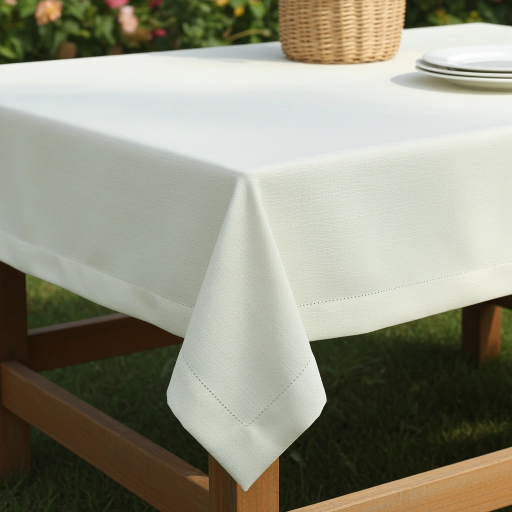 Obrus z mereżką Gabriela - ekri obrus-ekri-z-merezka-marion-hurtownia-tkanin-obrusy-b2b-gobeliny