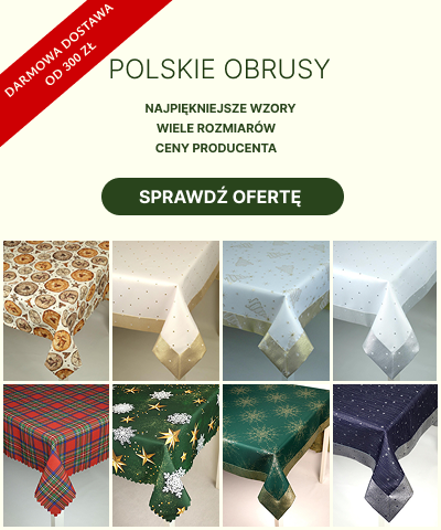 Obrusy świąteczne