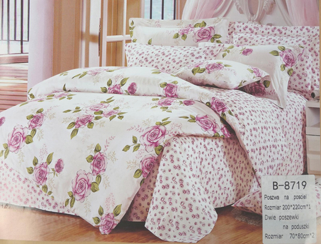 Pościel bawełniana 200 x 220 - B-8719
