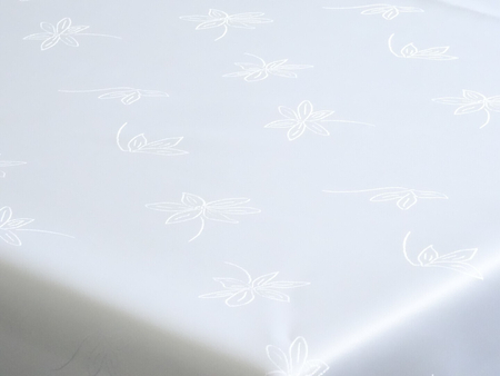 Tkanina obrusowa plamoodporna "Koniczyna"