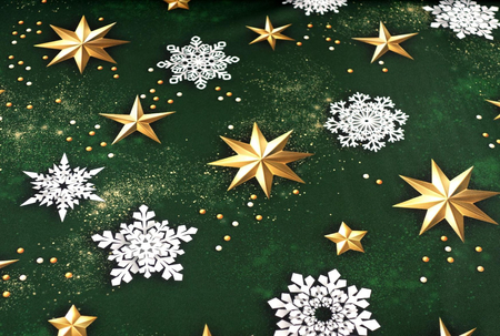 Tkanina obrusowa świąteczna drukowana SW01