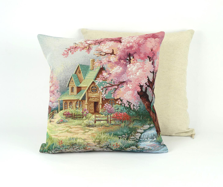 Poszewka gobelinowa wiosenna -  W319