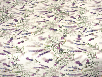 Tkanina obrusowa drukowana "Lawenda 5"