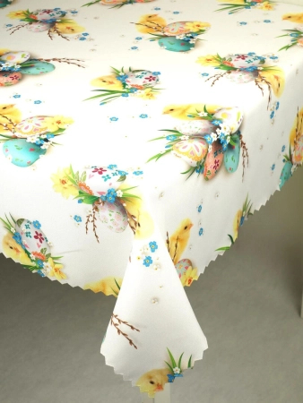 Obrus kolorowy Pisklę W10 - ząbek