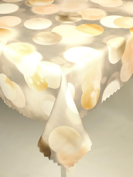 Obrus "Koła 16" - ząbek