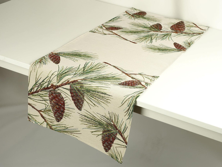 Bieżnik gobelinowy 40x100 - Sosna