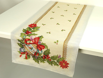 Bieżnik gobelinowy świąteczny 45x140 - B-SW262