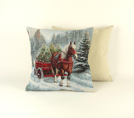 Poszewka gobelinowa świąteczna -  431