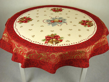 Obrus gobelinowy okrągły SW206 - średnica 140 cm