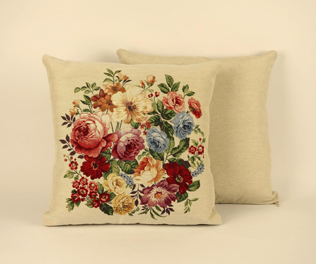 Poszewka gobelinowa Bukiet