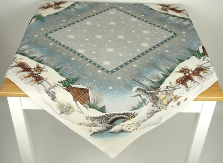 Serweta gobelinowa świąteczna 100x100 - SW212