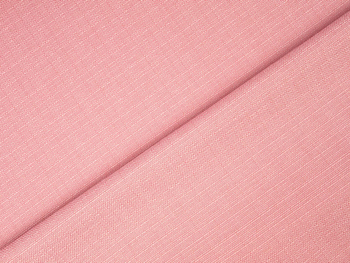 Tkanina obrusowa plamoodporna  z bawełną "Alex"  - różowa