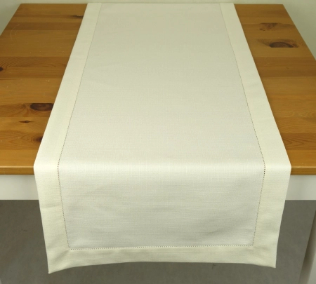 Bieżnik z mereżką Gabriela 40x100 - ekri