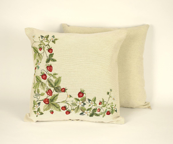 Poszewka gobelinowa poziomki