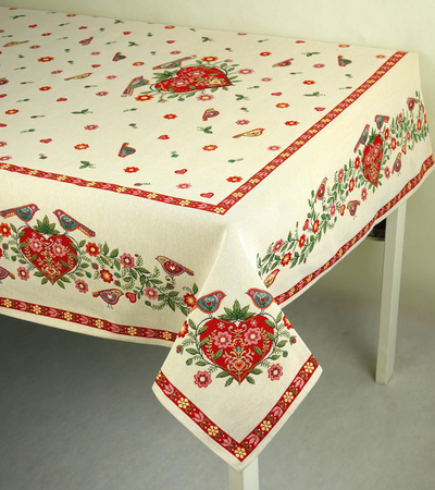 Obrus gobelinowy 240x140 cm - ludowy