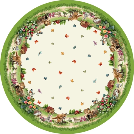 Obrus gobelinowy okrągły W302 - średnica 165 cm