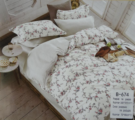 Pościel bawełniana 160x200 - B674