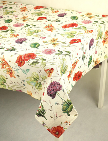 Obrus gobelinowy 240 x 140  - Łąka kwietna