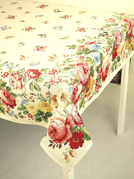 Obrus gobelinowy 180 x 140  - Bukiet