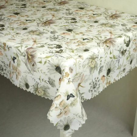 Obrus kolorowy Zioła 32 - ząbek