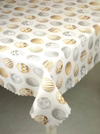 Obrus kolorowy Pisanki W14 - ząbek