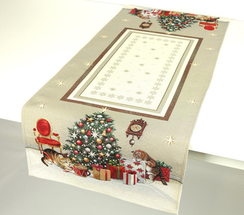 Bieżnik gobelinowy świąteczny 40x100 - B-SW275