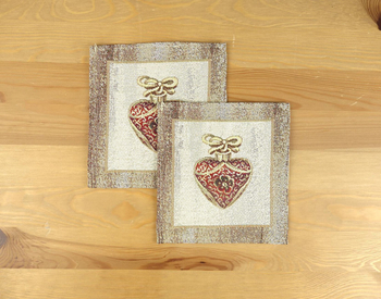 Serwetka świąteczna gobelinowa 18x18 cm - SW280