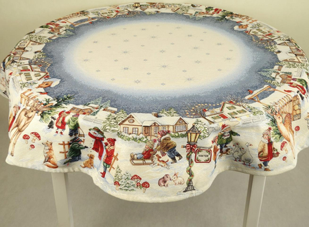 Obrus gobelinowy okrągły  SW243 - średnica  140