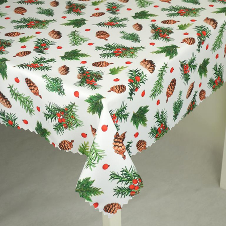 Obrus świąteczny na Boże Narodzenie SW24 - ząbek