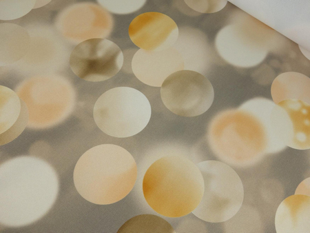 Tkanina obrusowa drukowana "Kółka"