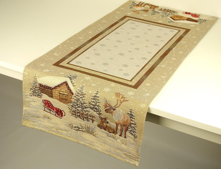 Bieżnik gobelinowy świąteczny 40x100 - B-SW274