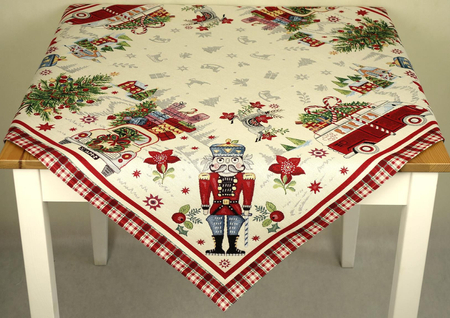 Serweta gobelinowa świąteczna 100x100 - SW258