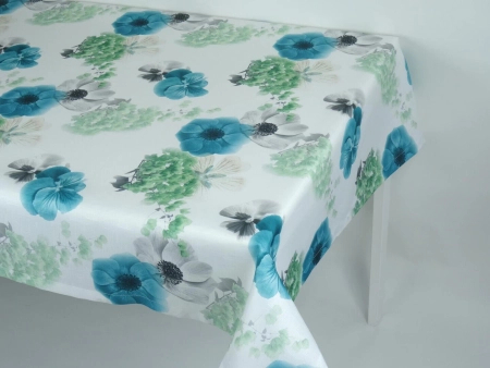 Obrus kolorowy Bratki 9 - podszyty