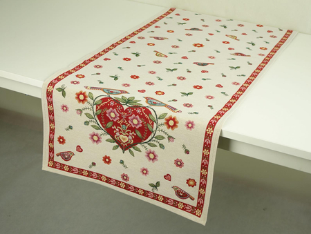 Bieżnik gobelinowy 45x140 - ludowy