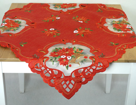 Serweta haftowana świąteczna 85 x 85 cm - 8142R
