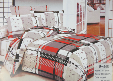 Pościel bawełniana 200 x 220 - B-448