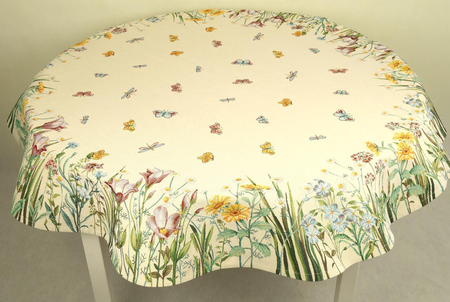 Obrus gobelinowy okrągły 036 - średnica  140 cm