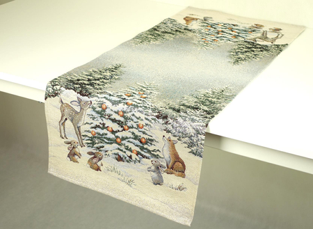 Bieżnik gobelinowy świąteczny 40x100 - B-SW299