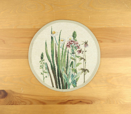 Serwetka gobelinowa średnica 23 cm - wiosna 036