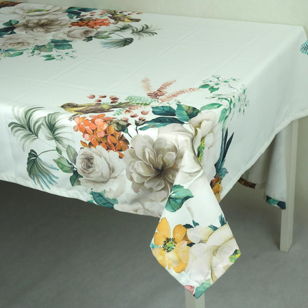 Obrus kolorowe kwiaty 210x150 cm