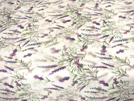 Tkanina obrusowa drukowana "Lawenda 5"