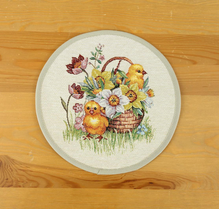 Serwetka gobelinowa średnica 23 cm - 312