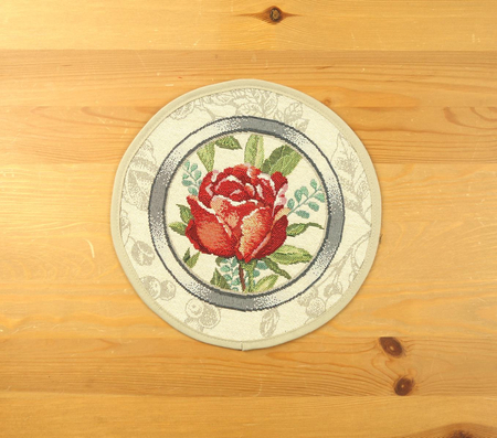 Serwetka gobelinowa średnica 23 cm - 08