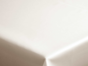 Tkanina obrusowa Gładka - ekri- szerokość 180 cm