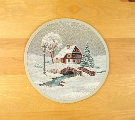 Serwetka gobelinowa średnica 23 cm - 287