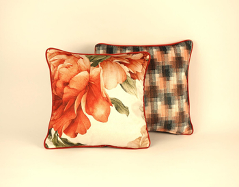 Poszewka welwetowa - Babel Flor Chicago