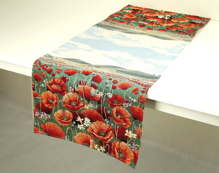 Bieżnik gobelinowy 45x140 Maki - 138