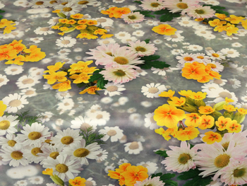 Tkanina obrusowa drukowana "Pierwiosnek 30"