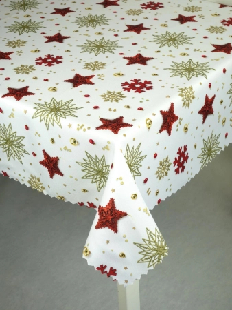Obrus świąteczny na Boże Narodzenie SW18 - ząbek